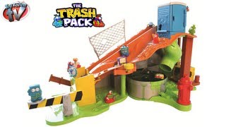 THE TRASH PACK Sewer Dump Slime Playset Unboxing Video by Toy Review TV