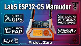 Lab5 ESP32 C5 Marauder Board - Flipper Zero
