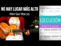 NO HAY LUGAR MÁS ALTO - MIEL SAN MARCOS - GUITARRA COVER - TABS Y PARTITURAS