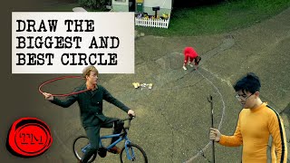 Draw the Biggest & Best Circle | Full Task | Taskmaster