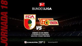 Partido Completo: FC Augsburg vs FC Union Berlin | Jornada 18 - Bundesliga