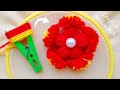 💖🌟 Superb Flower Craft Idea with Wool - You will Love It - DIY Amazing Woolen Flowers