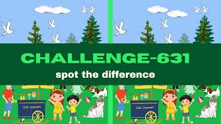 Holiday find the difference || Picture puzzle no.631 || Spot the differences || Can you find