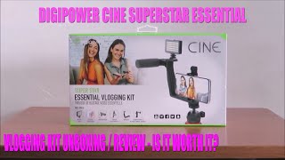 Digipower Cine Super Star Essential Vlogging Kit Unboxing / Review - IS IT WORTH IT? - BioEX1