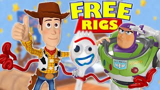 Exploring ALL the Toy Story Character Rigs! (Free Download)