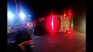 Accidente de tránsito en vía Girardot-Bogotá deja un muerto y nueve heridos