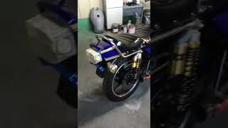 カワサキ　z250ft エンジン始動動画　ヤフオク　出品