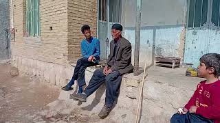 Today, Hadi and Mohammad Reza came to Aghashakaram and helped him