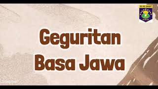 Geguritan Basa Jawa | Puisi Jawa