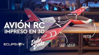 🛩️Mi PRIMER avión IMPRESO en 3D / FOX