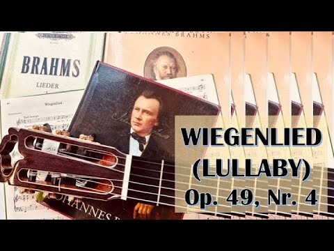 Johannes Brahms: Wiegenlied (Lullaby), Arr. For Guitar By René ...