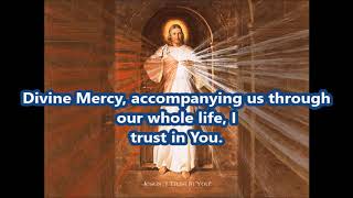 Sister Faustina  litany of the divine mercy