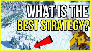 What Is The Best Strategy In AOE3DE?