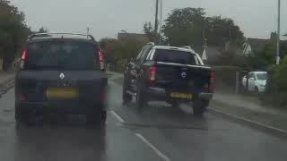 Queue jumping twat