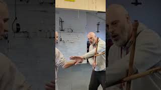 Simple eskrima Kali Stick Disarm. #arnis #eskrima #kali ##stickdisarm