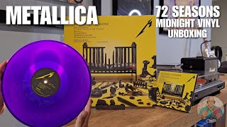 METALLICA 72 SEASONS Midnight Violet Vinyl + CD Haul!!