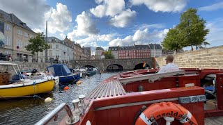 Boat trip through the entire city center of Copenhagen | Trip to Denmark 2021