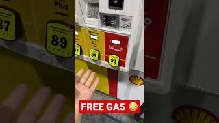 FREE GAS HACK!😳❤️#shorts