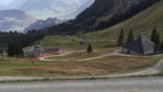 Mountain bike at mount pilatus