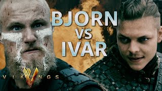 Bjorn Ironside and Ivar The Boneless' EPIC Battle In The Season 5 Finale of Vikings