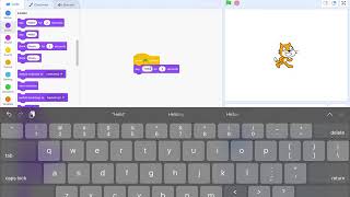 Input and Output in Scratch