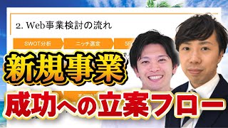 Webによる新規事業の作り方【おすすめ参入領域も紹介】