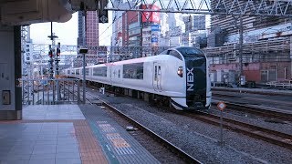 JR東日本 新宿駅 成田エクスプレス 新宿さざなみ1号 E259系 \u0026 E257系500 2019 05