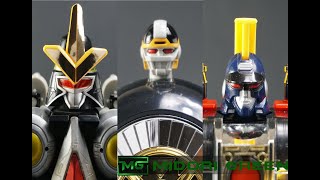 Super Zeo Megazord, Warrior Wheel and Auric the Conquer - Power Rangers Zeo