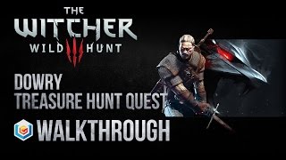 The Witcher 3 Wild Hunt Walkthrough Dowry Treasure Hunt Quest Guide Gameplay/Let's Play