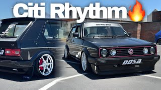 VW GOLF MK1!! Bagging it never gets old 😭😍 #mk1