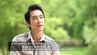 [120705] Song Seung Heon @ Maiim CF Making and Interview