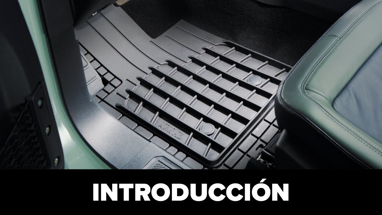 WeatherTech Trim-To-Fit HD Floor Mats: One Minute Overview (Spanish ...