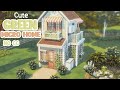 Cute Green Micro Home 💚 Sims 4 Speed Build