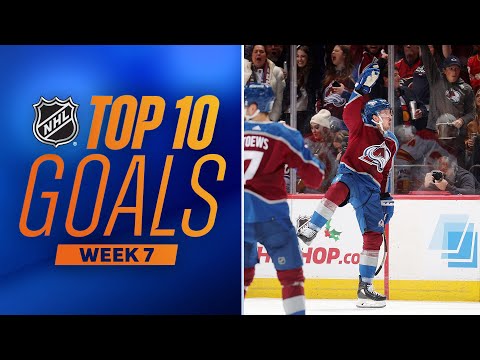 Top 10 Goals from Week 7 2023-24 NHL Season
