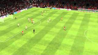 Football Manager 2011: Arsenal 3 - 1 Leverkusen - Match Highlights