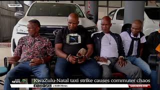 KZN Taxi Strike | Commuters left stranded