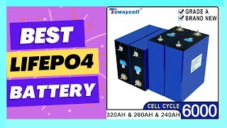 4pcs 320Ah 280AH 240Ah Lifepo4 Battery