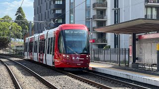 Brand new Sydney Light Rail CAF Urbos 100 trams now in service!