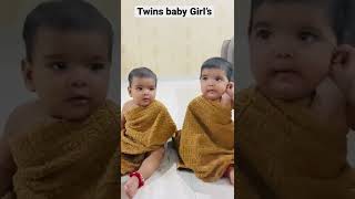 Bamb Aagya 💣✨|Bamb Aagya jesmine sandlas|Twins videos |#shorts #ytshorts #trending #baby#transition