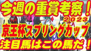 【 今週の重賞考察！】京王杯スプリングカップの考察！M氏の注目馬を馬券期待値（SからEの６段階）で発表！これを見れば今週の馬券に繋がります！