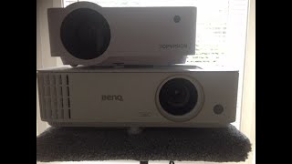 Branded Projector VS Budget Projector (Benq TH585 £499 vs TopVision 6000L £75)