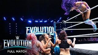 FULL MATCH - Sasha Banks, Bayley & Natalya vs. The Riott Squad: WWE Evolution 2018