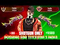 Pushing Top 1 In Shotgun M1014 | Free Fire Solo Rank Pushing With Tips And Tricks | Ep-11