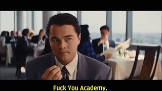 And the Oscar Goes To...(Reaction of Leonardo DiCaprio)!