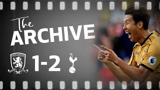 THE ARCHIVE | MIDDLESBROUGH 1-2 SPURS | Heung-min Son scores a brilliant double at the Riverside!