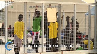 Caos a Porto Empedocle, migranti in fuga - Porta a porta 19/09/2023