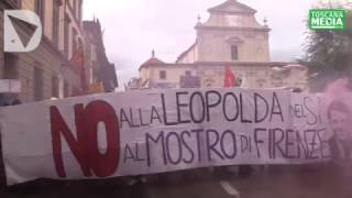 SCONTRI ALLA MANIFESTAZIONE FIRENZE DICE NO - video