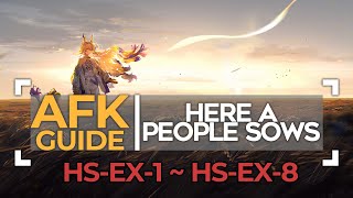 [Auto-K] Here A People Sows |  HS-EX-1 ~ HS-EX-8 CM Auto-Clear