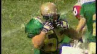 Dan Raunig  #55 football highlight 2006 Colorado High School