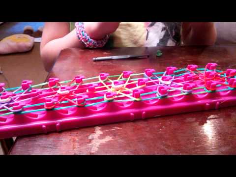 How to make a Starburst bracelet with Crazy Loom How to make a Starburst bracelet with Crazy Loom